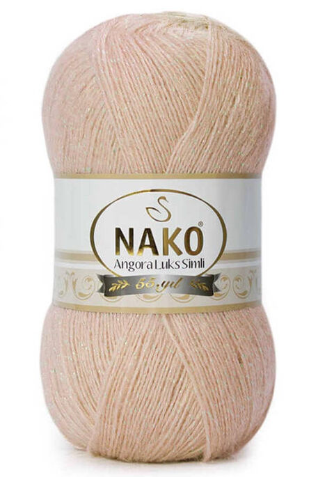 NAKO - NAKO ANGORA LÜKS SİMLİ 2250SE Açık Bej