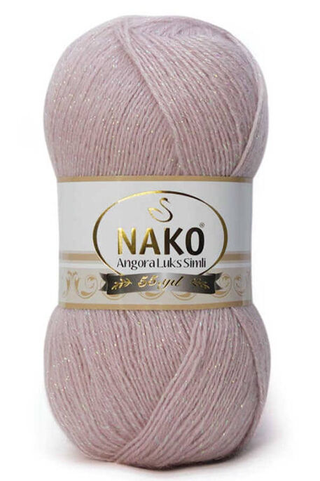 NAKO - NAKO ANGORA LÜKS SİMLİ 318SE Gül Goncası