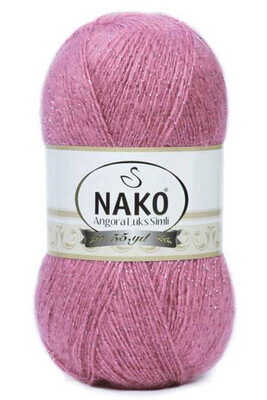 NAKO - NAKO ANGORA LÜKS SİMLİ 6682 Gül