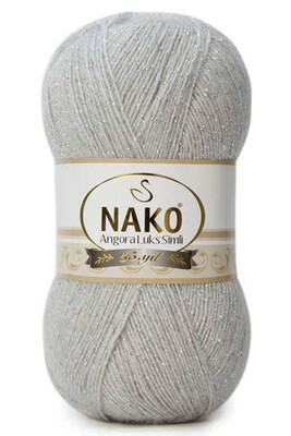 NAKO ANGORA LÜKS SİMLİ 969G Gümüş Gri 
