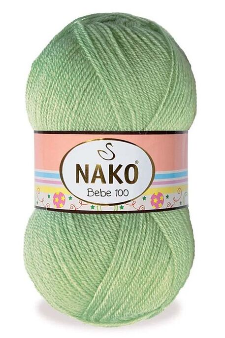 NAKO BEBE 100 10262 Aloe Vera - 1