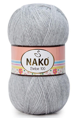 NAKO BEBE 100 195 Açık Gri Melanj 