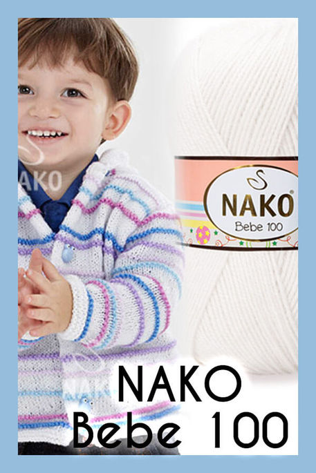 NAKO BEBE 100 208 Beyaz - 1
