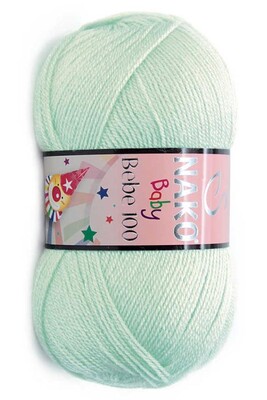 Nako Yarn - NAKO BEBE 100 KNİTTİNG YARN 2587 Indigo Green