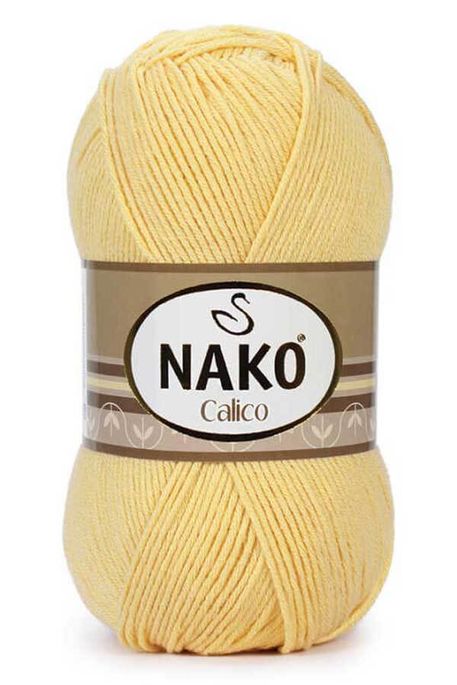 NAKO - NAKO CALİCO 4492 Açık Sarı