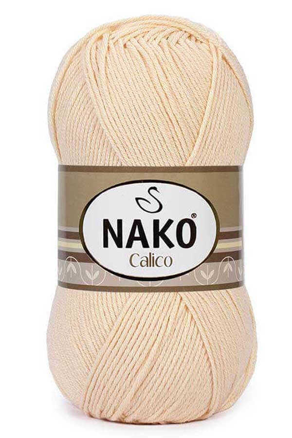 NAKO CALİCO 481 Bal Köpüğü PAMUKLU (COTTON) ÖRGÜ İPLİKLER NAKO Kalınlık