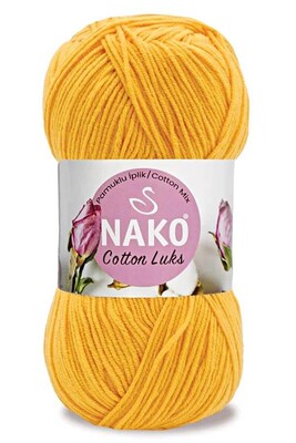 NAKO - NAKO COTTON LÜKS 97553 Koyu Sarı