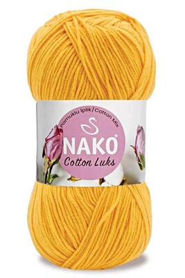 NAKO COTTON LÜKS 97553 Koyu Sarı 