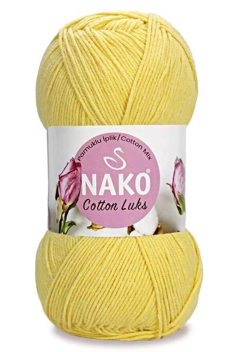 NAKO - NAKO COTTON LÜKS 97554 Açık Sarı