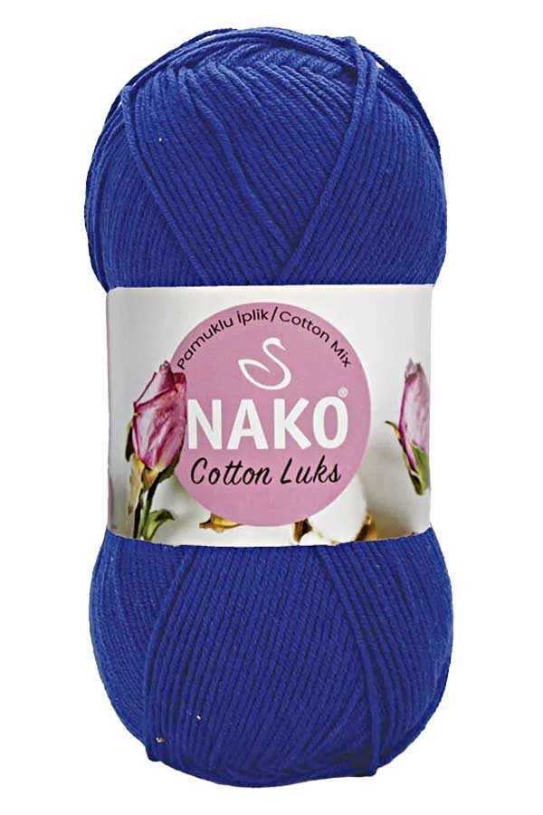 NAKO COTTON LÜKS 97561 Saks Mavi