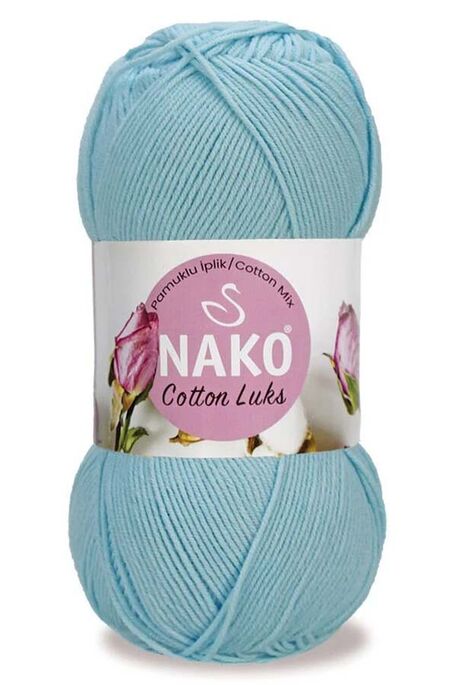 NAKO - NAKO COTTON LÜKS 97564 Buz Mavi