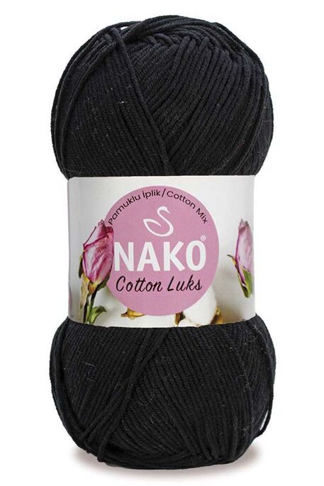 NAKO COTTON LÜKS 97568 Siyah - 1