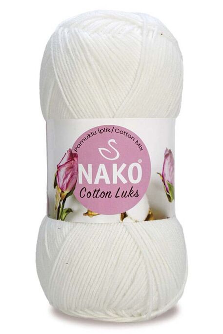 NAKO - NAKO COTTON LÜKS 97569 Beyaz