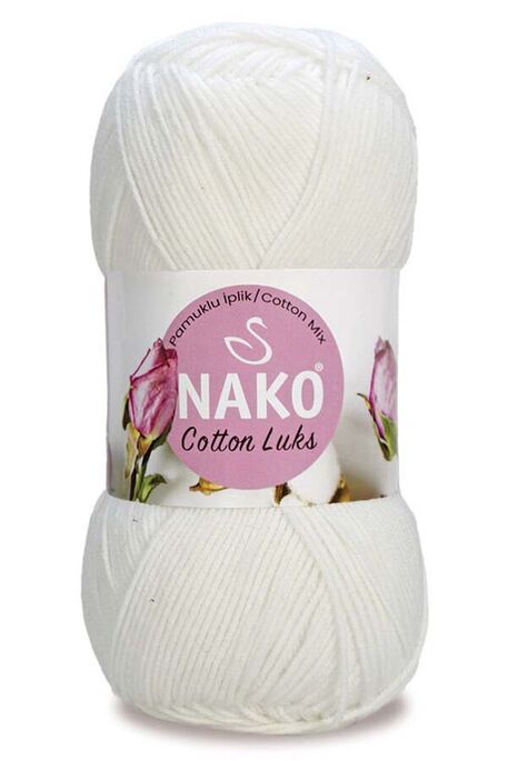NAKO COTTON LÜKS 97569 Beyaz - 1