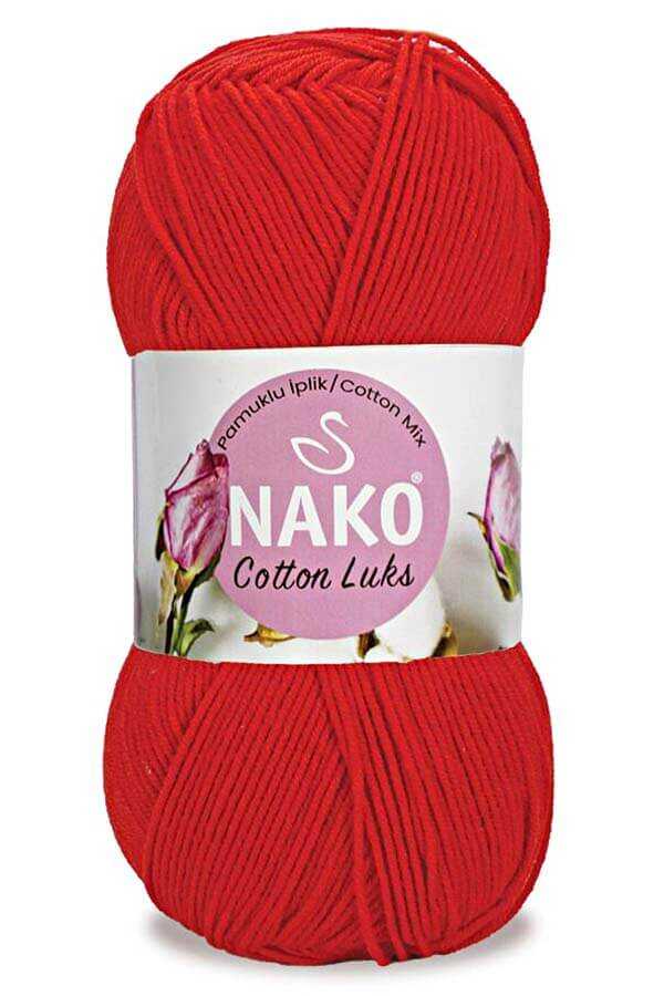 NAKO COTTON LÜKS 97573 Kırmızı