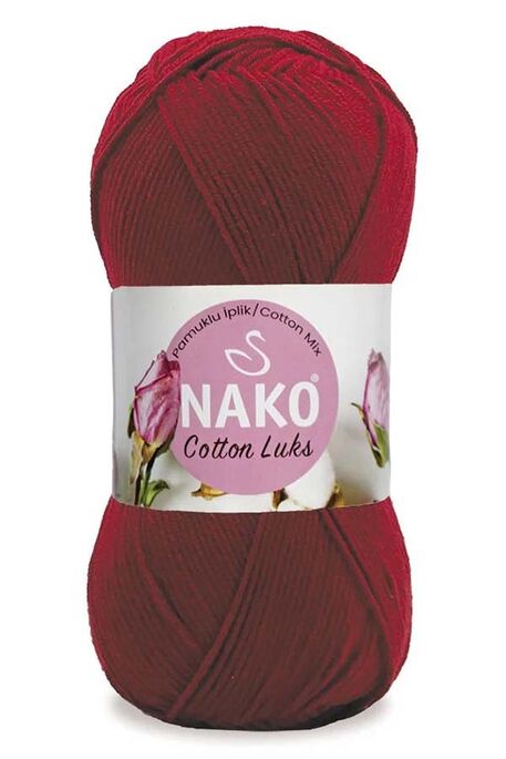 NAKO COTTON LÜKS 97575 Vişne - 1