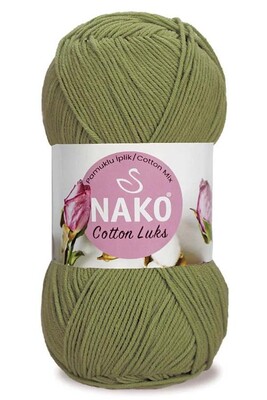 NAKO COTTON LÜKS 97588 Kına Yeşil 
