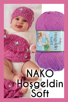 NAKO HOŞGELDİN SOFT 1249 Gül - Thumbnail