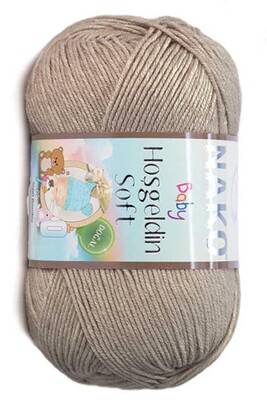 NAKO - NAKO HOŞGELDİN SOFT 6377 Koyu Bej