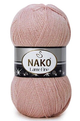 NAKO - NAKO LAME FINE 10569SE Powder Pink