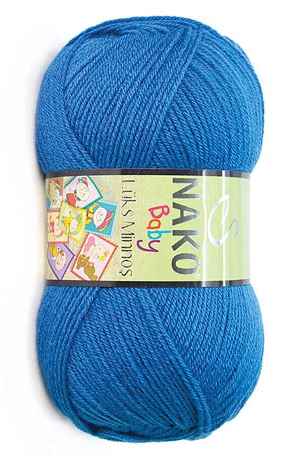 NAKO LÜKS MİNNOŞ 10084 Koyu Mavi