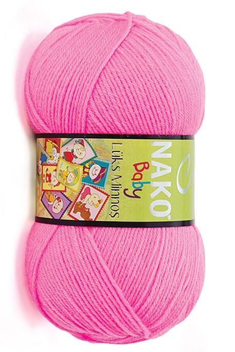 NAKO - NAKO LÜKS MİNNOŞ 11158 Neon Pembe