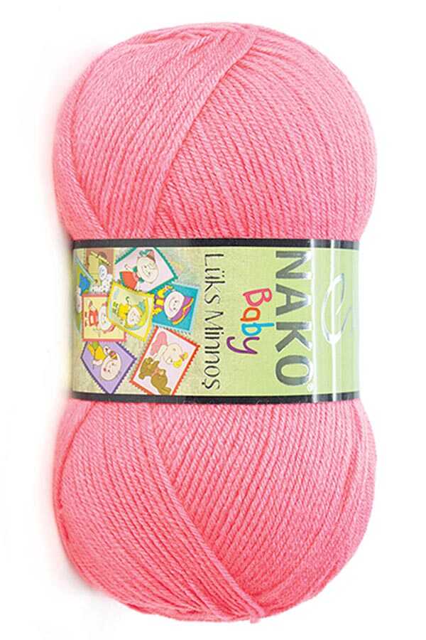NAKO LÜKS MİNNOŞ 236 Gül Pembe