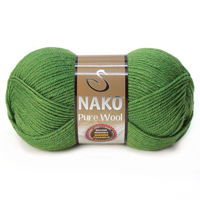 NAKO - NAKO PURE WOOL 5300 Yeşil