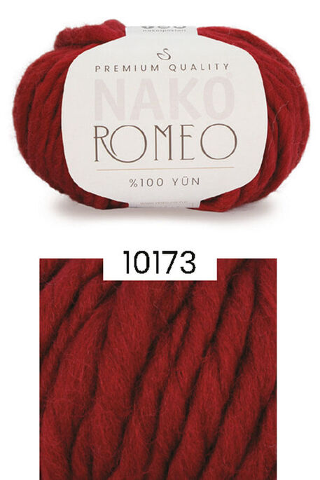 NAKO - NAKO ROMEO 10173 Koyu Kırmızı