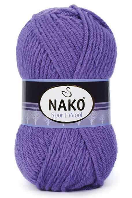 NAKO - NAKO SPORT WOOL 10287  Mor