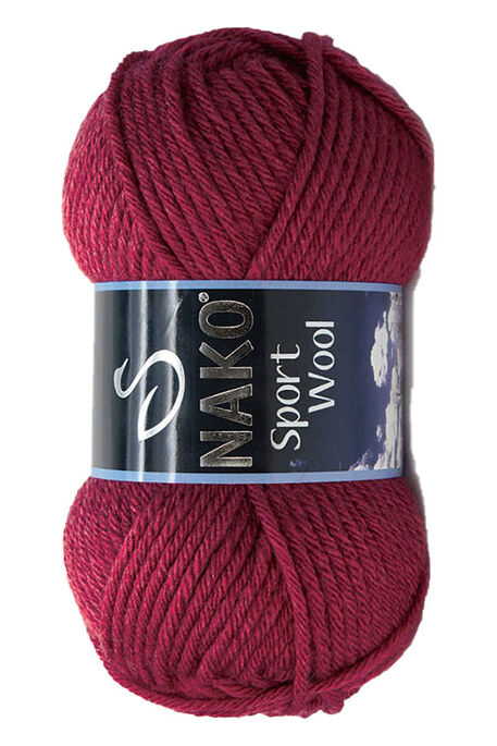 NAKO - NAKO SPORT WOOL 6592 Bordo