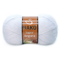 NAKO SÜPER ANGORA 11001 Tozlu Lila