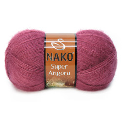 NAKO SÜPER ANGORA 456 Vişne