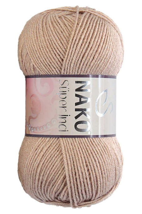 Nako Yarn - NAKO SÜPER İNCİ KNİTTİNG YARN 221 Caramel