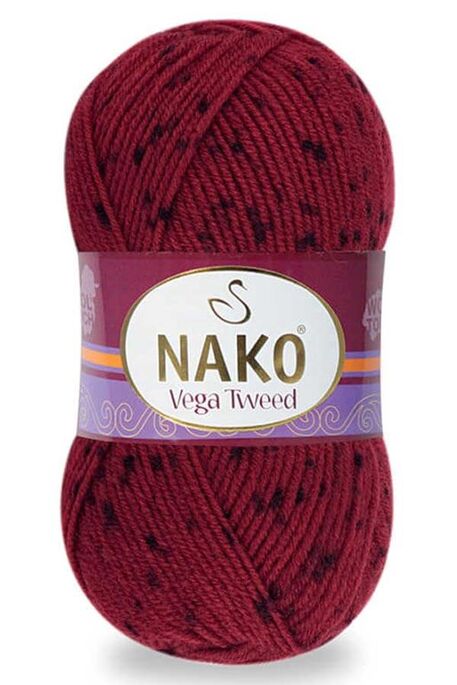 Nako Yarn - NAKO VEGA TWEED YARN 35022 Sumac
