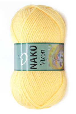 Nako Yarn - NAKO VİZON KNİTTİNG YARN 215 Straw