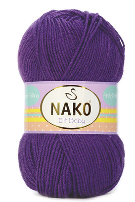 NAKO - NAKO ELİT BABY 10253 Plum Purple