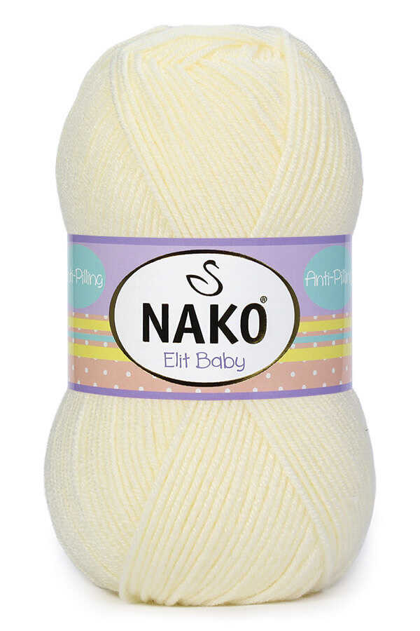 Nako Elit Baby 99064 Ekru Bebe Iplikleri Nako