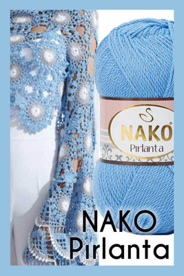 NAKO - NAKO PIRLANTA 6976 Bright blue