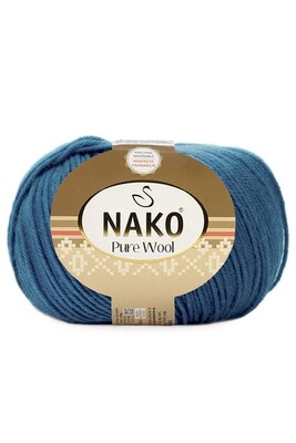 NAKO - NAKO PURE WOOL 2796 Antique Blue