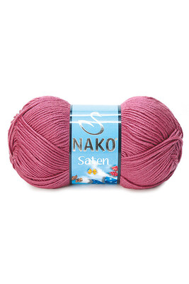 NAKO - NAKO SATEN 6578 Dark Pink