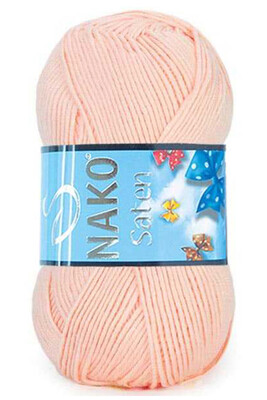 NAKO - NAKO SATEN 99054 Light Pinkish Orange