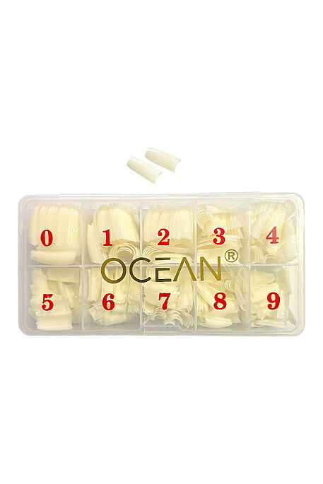 OCEAN 59-S YARIM AY NATUREL TİPS TIRNAK - 2