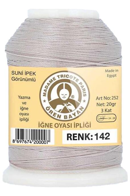 ÖREN BAYAN - ÖREN BAYAN SUNİ İPEK OYA İPLİĞİ 20 GR 0142