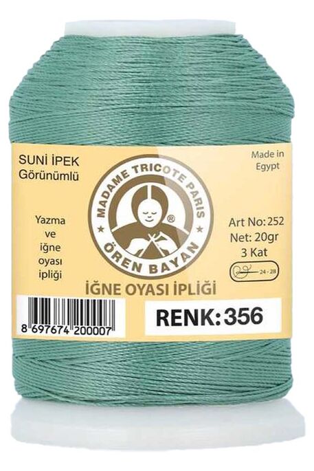 ÖREN BAYAN - ÖREN BAYAN SUNİ İPEK OYA İPLİĞİ 20 GR 0356