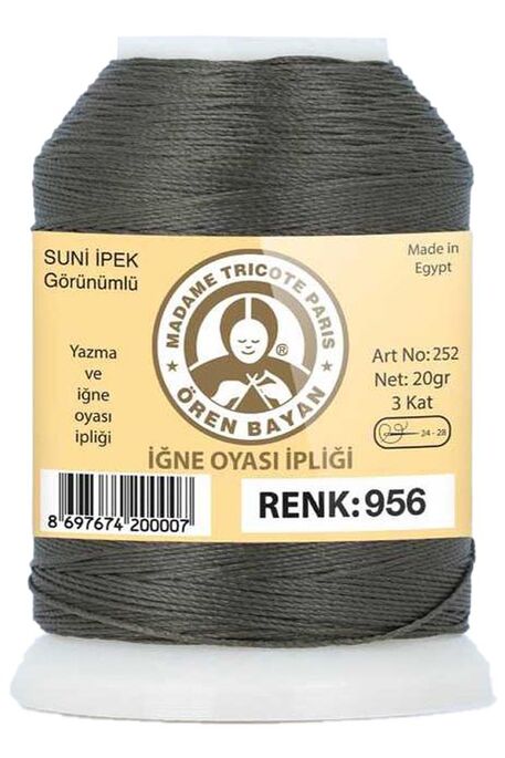 ÖREN BAYAN - ÖREN BAYAN SUNİ İPEK OYA İPLİĞİ 20 GR 0956