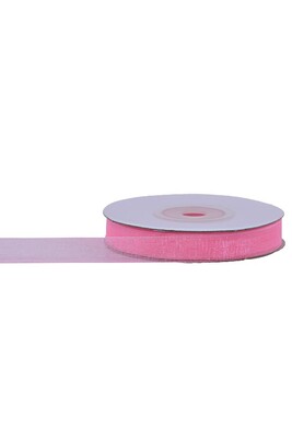  - ORGANZE KURDELE 1CM PEMBE 103