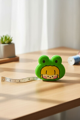 OTOMATİK MEZURA ŞEKİLLİ KURBAĞALI KIZ M-9 - Thumbnail