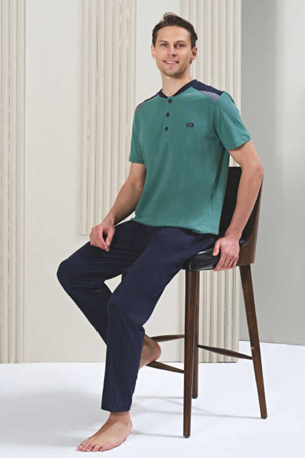 Over Sleep 1723 Erkek Pijama Takım