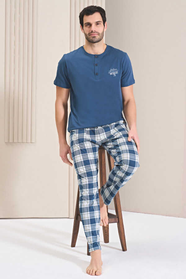 Over Sleep 1751 Erkek Pijama Takım